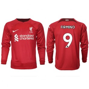Liverpool Roberto Firmino #9 Hemmatröja 2022-23 Långärmad